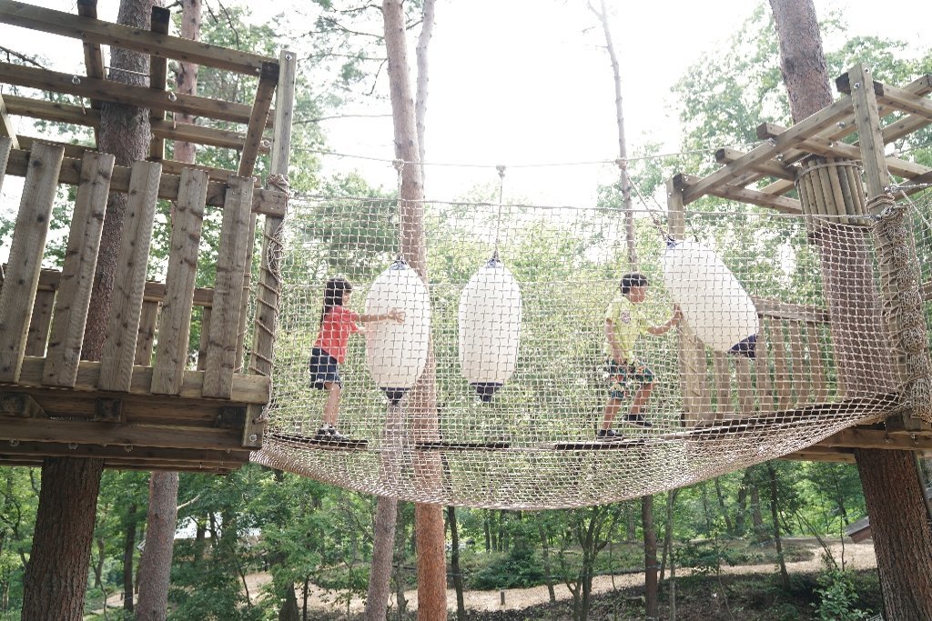 Project Case | Ropecube Builds Outdoor Rope Net Adventure Park to Redefine Nature-Based Family Playgrounds